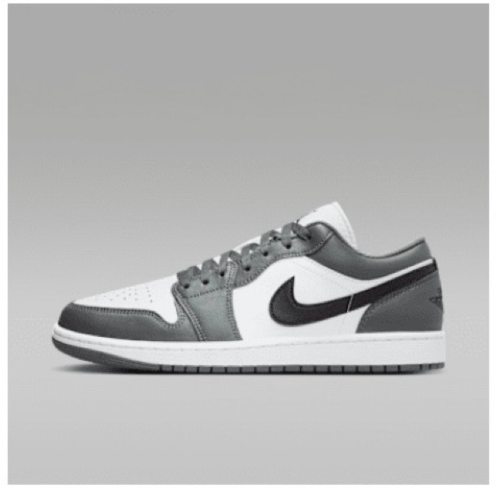 Nike Air Jordan 1 Low white/black/iron grey
